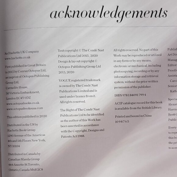 VOGUE the Jewelry Book , MINT condition,  Hardback - Picture 14 of 15